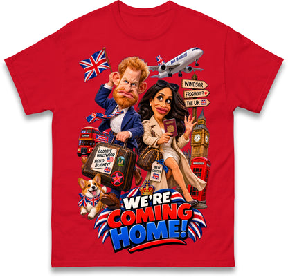 Harry and Meghan Moving Back To UK T Shirt