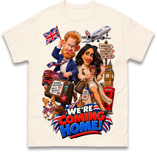 Harry and Meghan Moving Back To UK T Shirt