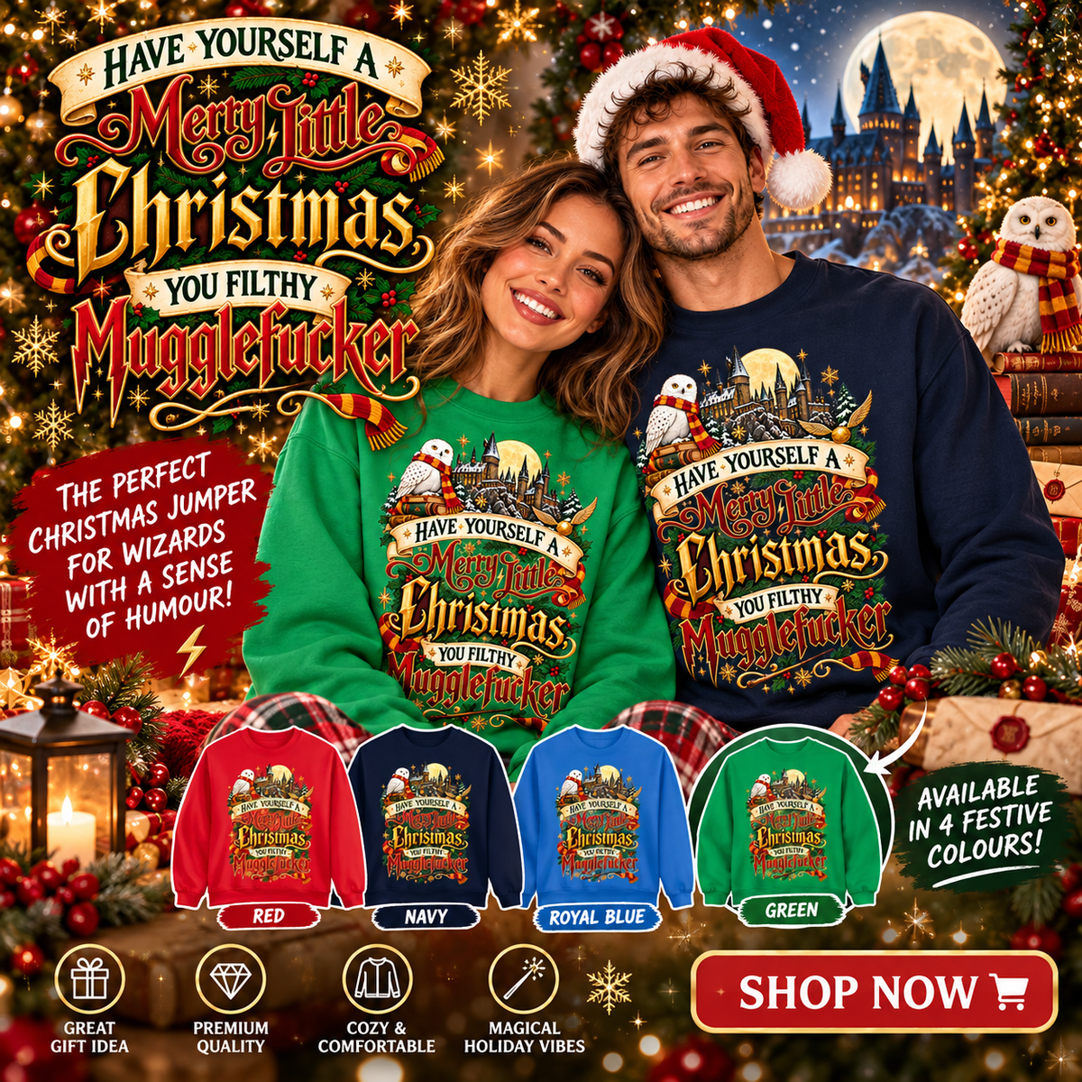 Harry Potter Christmas Jumper