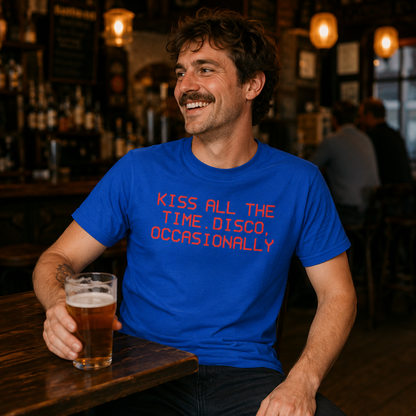Harry Styles T Shirt Kiss All The Time Disco Occasionally