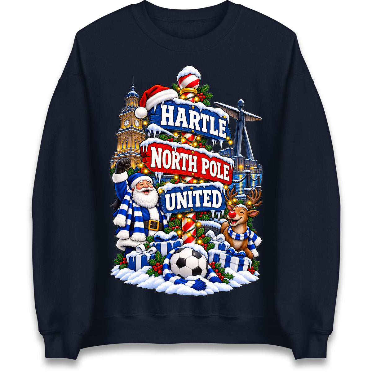 Hartlepool Christmas Jumper