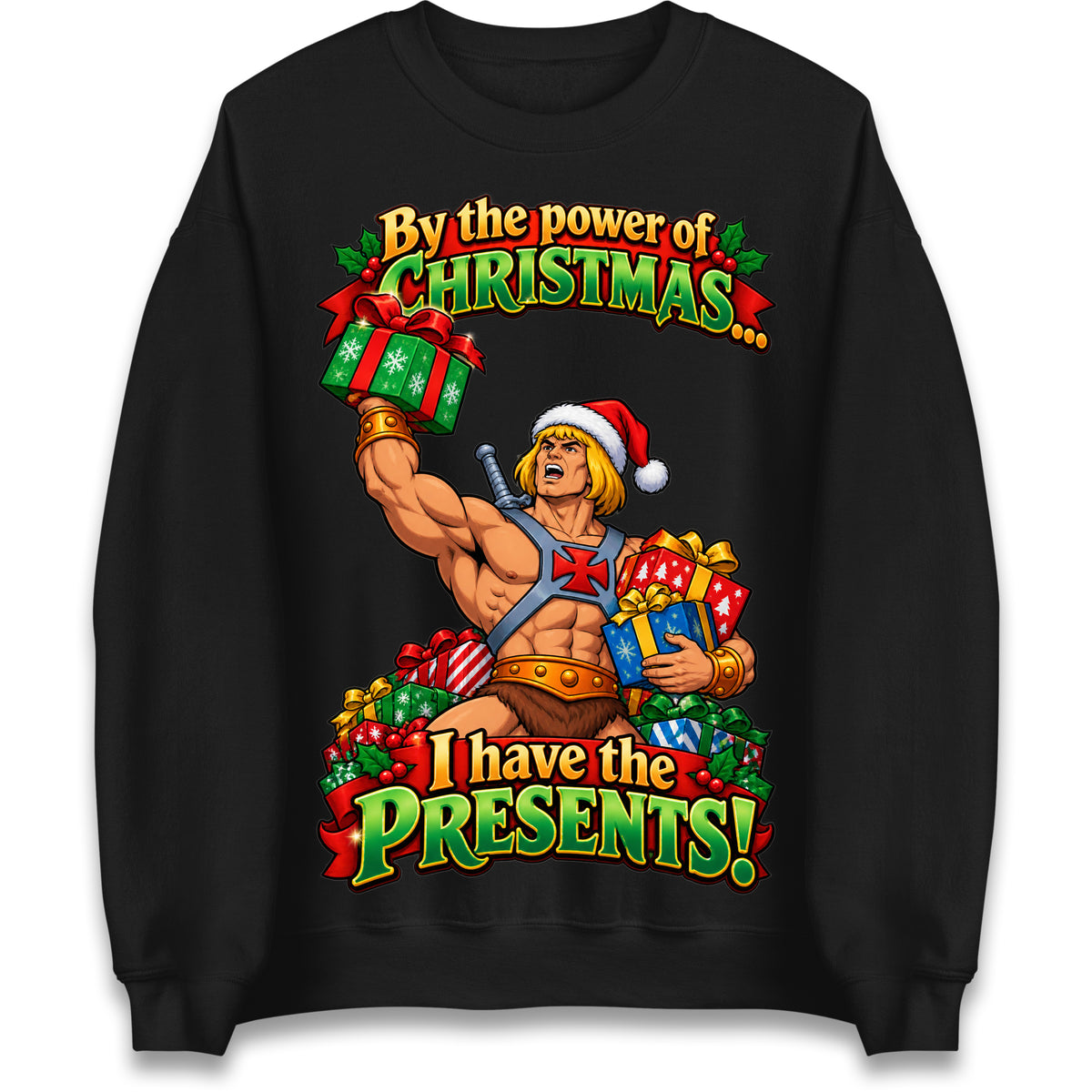 He Man Christmas Jumper