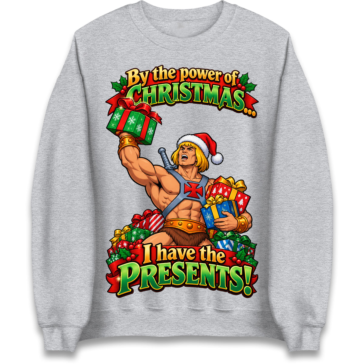 He Man Christmas Jumper