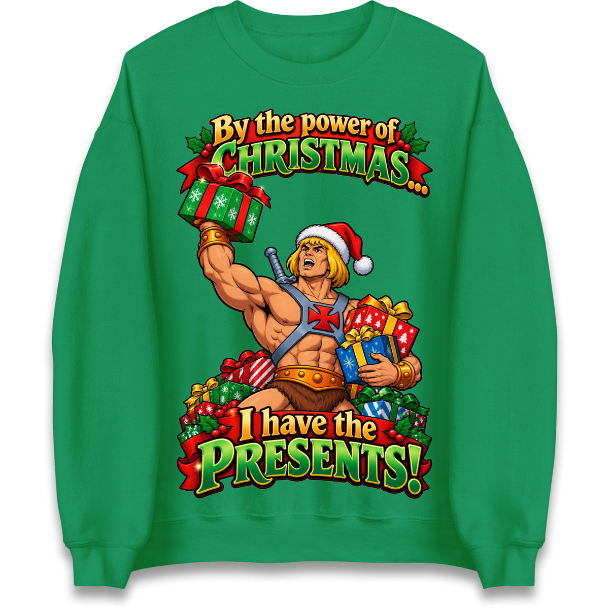 He Man Christmas Jumper