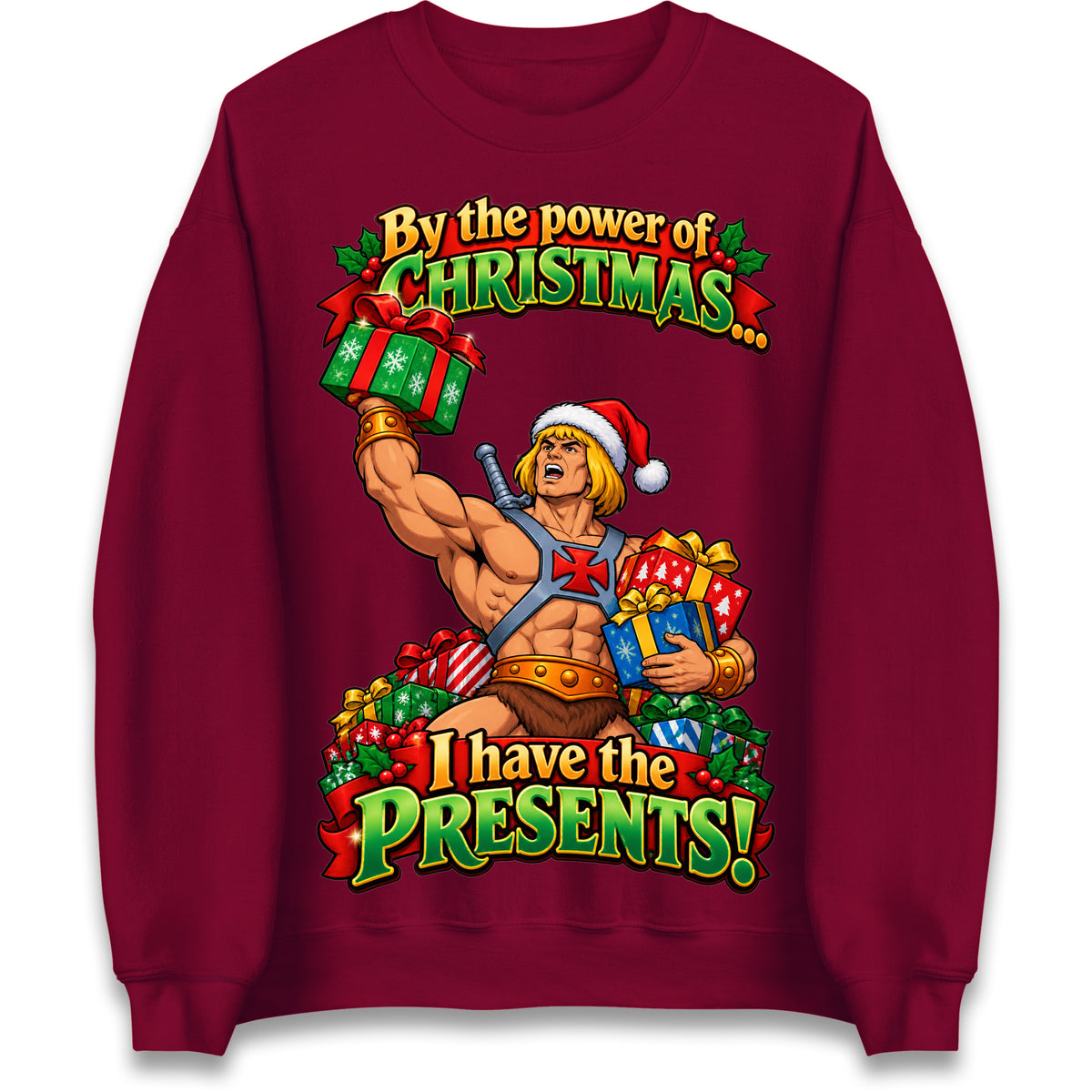 He Man Christmas Jumper