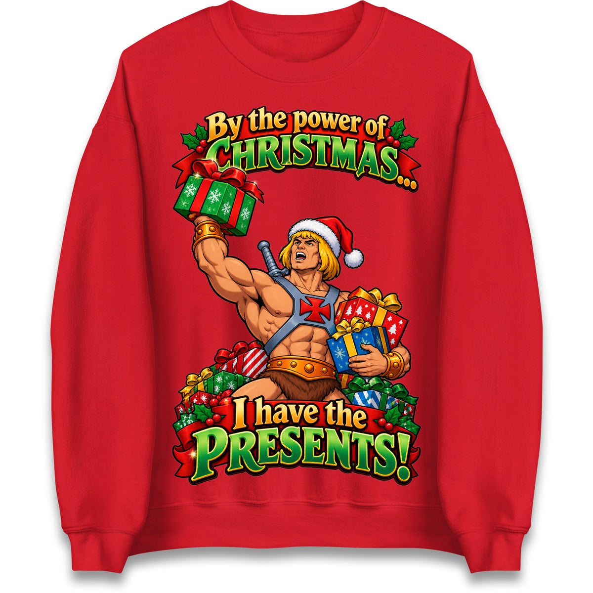 He Man Christmas Jumper