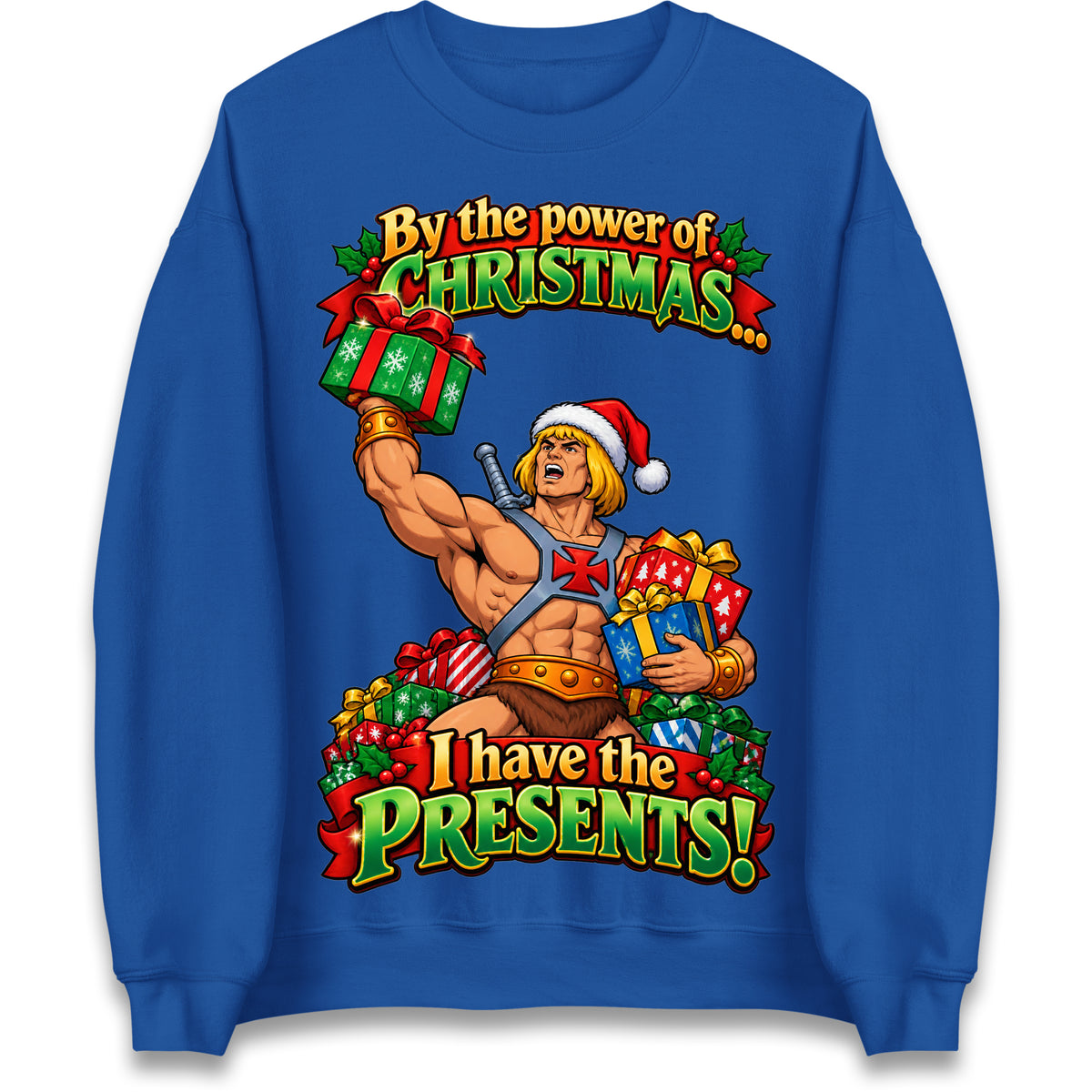 He Man Christmas Jumper
