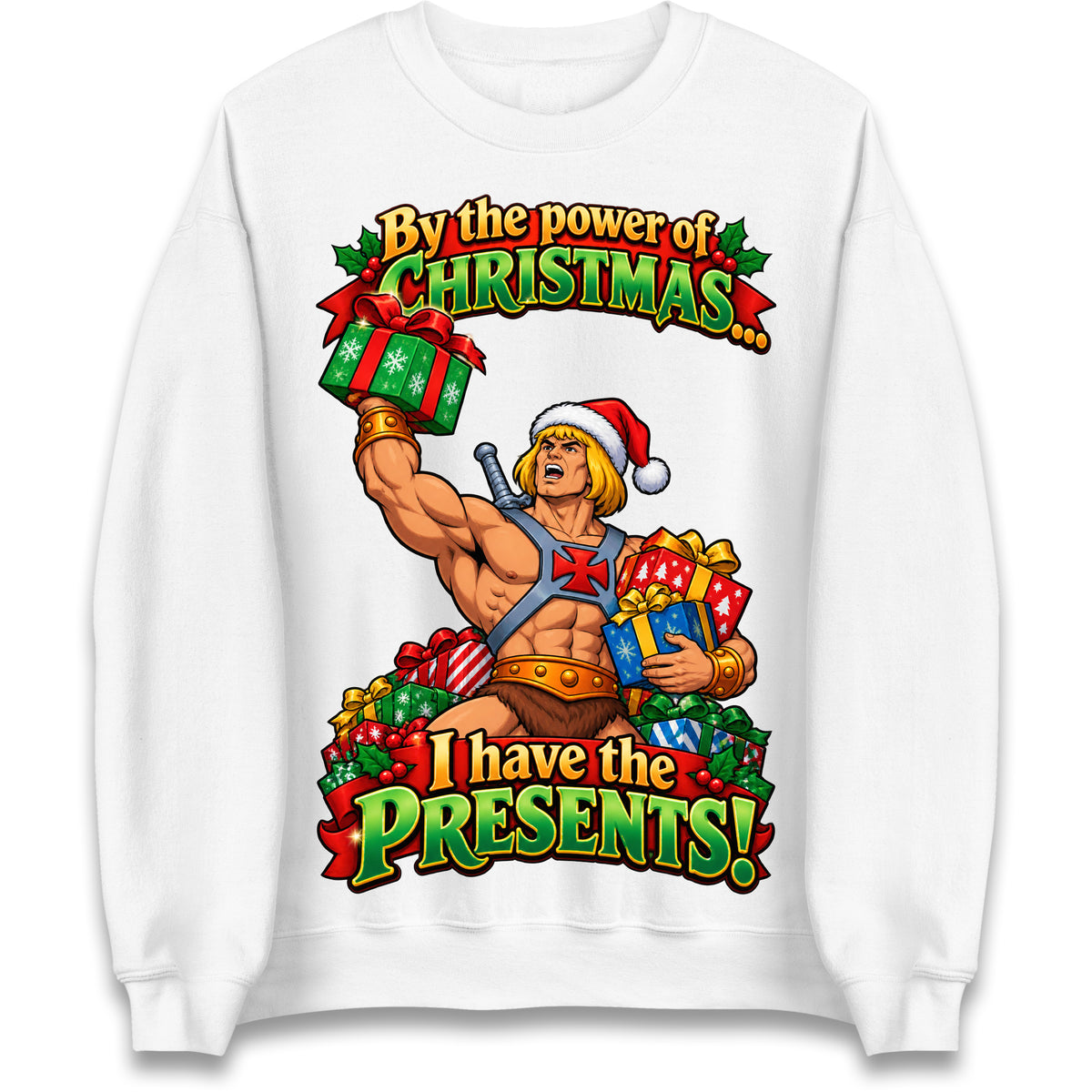 He Man Christmas Jumper