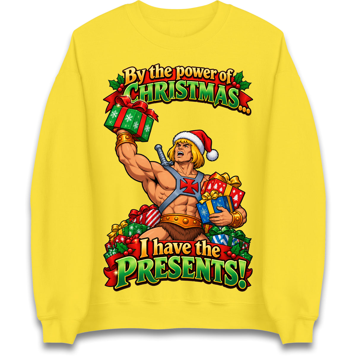 He Man Christmas Jumper