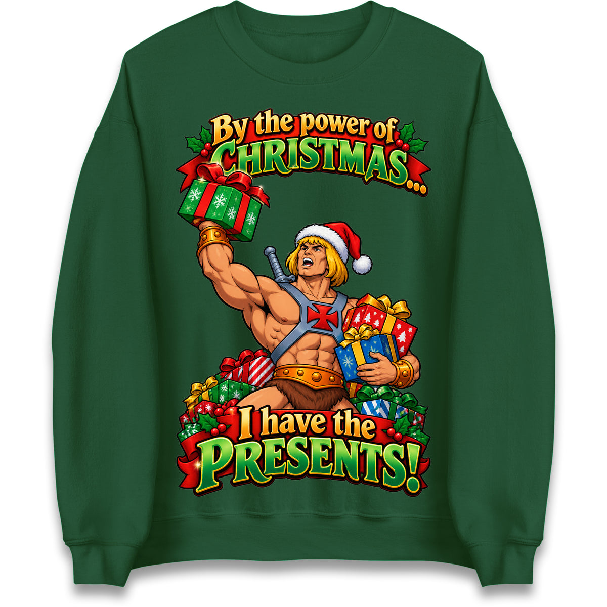He Man Christmas Jumper
