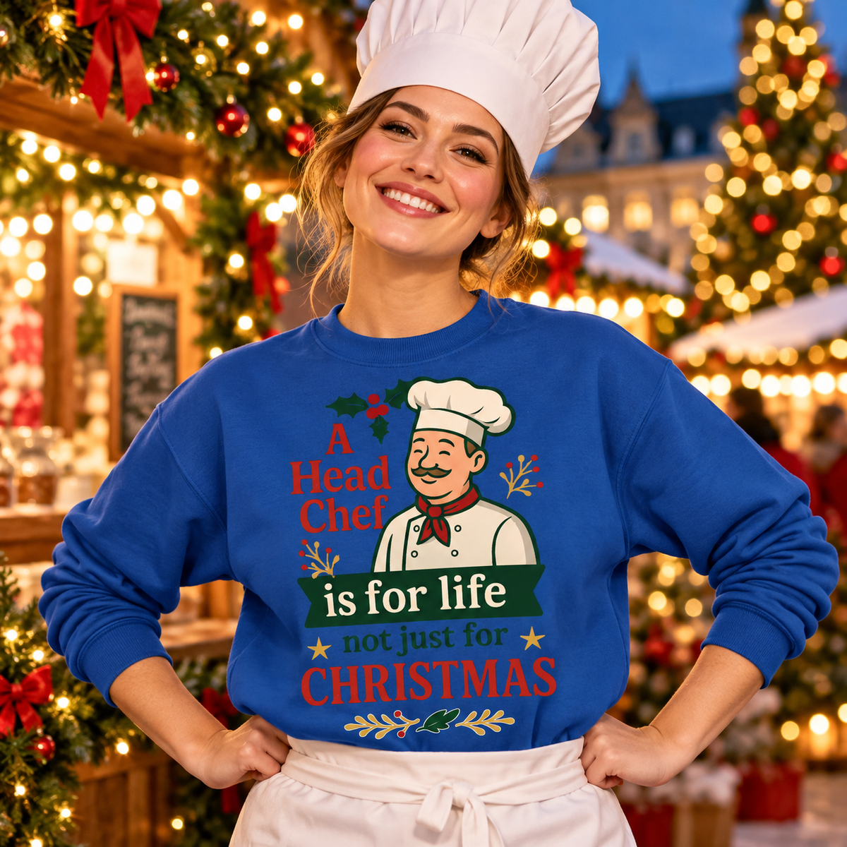 Head Chef Christmas Jumper