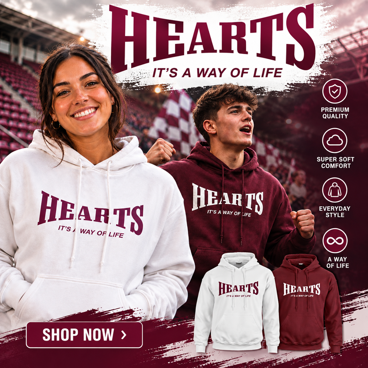 Heart of Midlothian Hoodie
