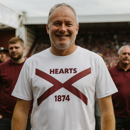 Hearts Football T Shirt