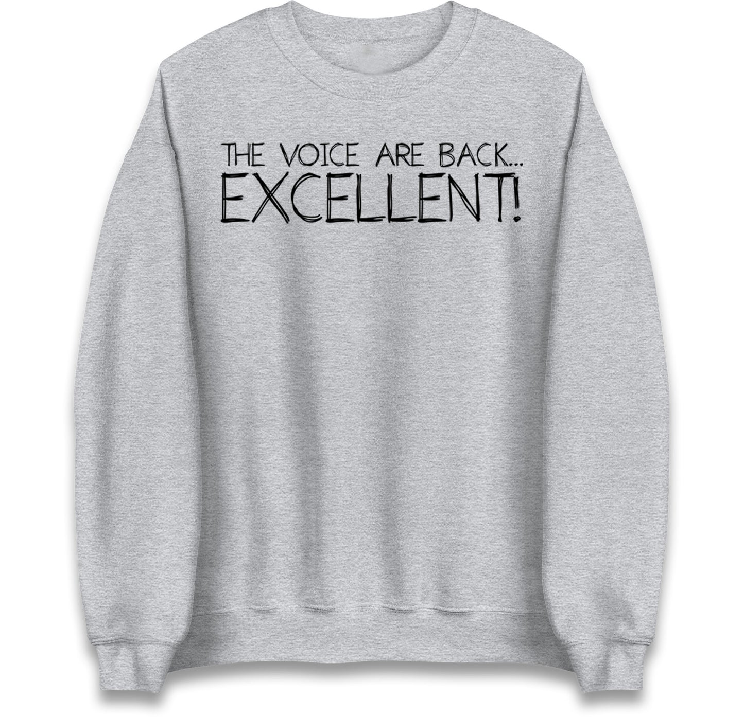 The Voice Are Back Excellent Jumper