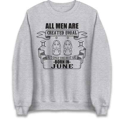 Born In June Birthday Jumper