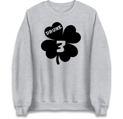 Drunk 3 St Patricks Day Jumper
