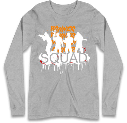 Pubg Squad Long Sleeve T Shirt