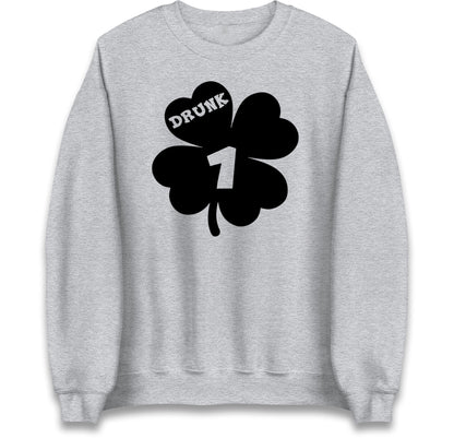 Drunk 1 St Patricks Day Jumper
