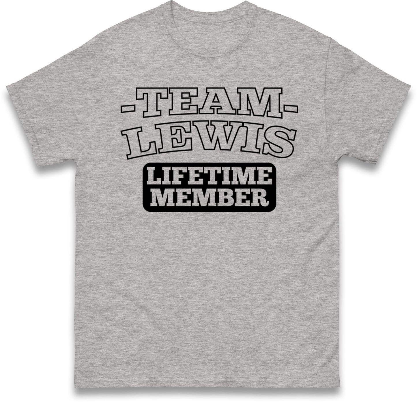 Team Lewis Lifetime Member T Shirt