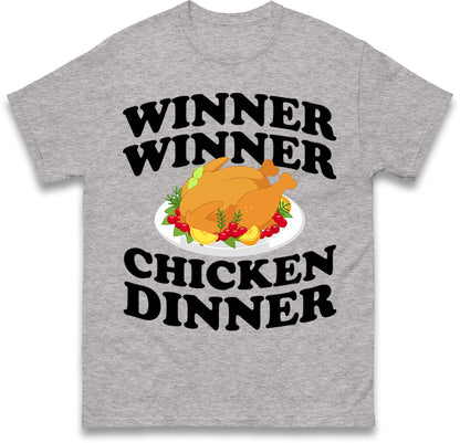 Chicken Dinner Pubg T-Shirt