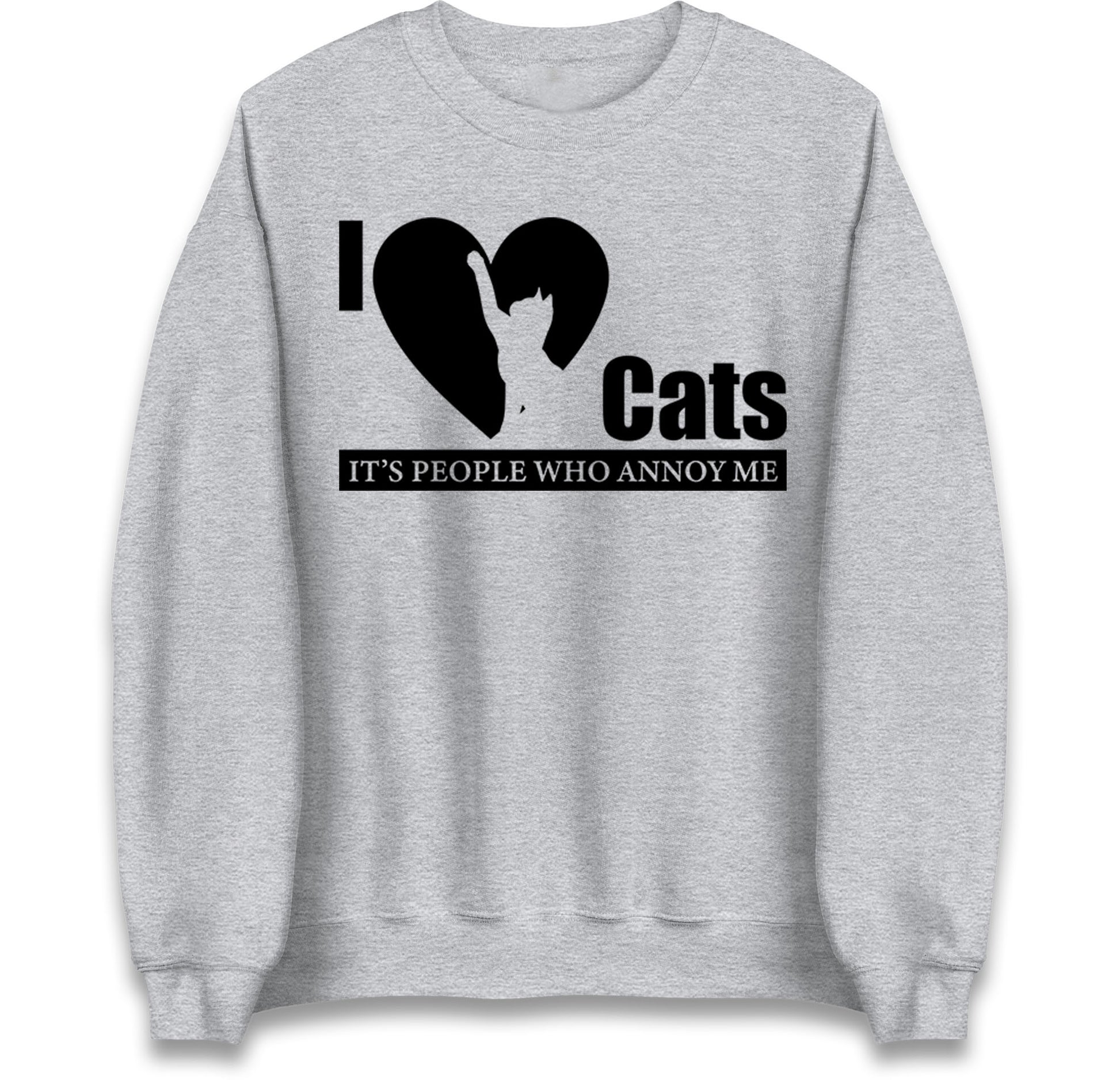 i love cats jumper