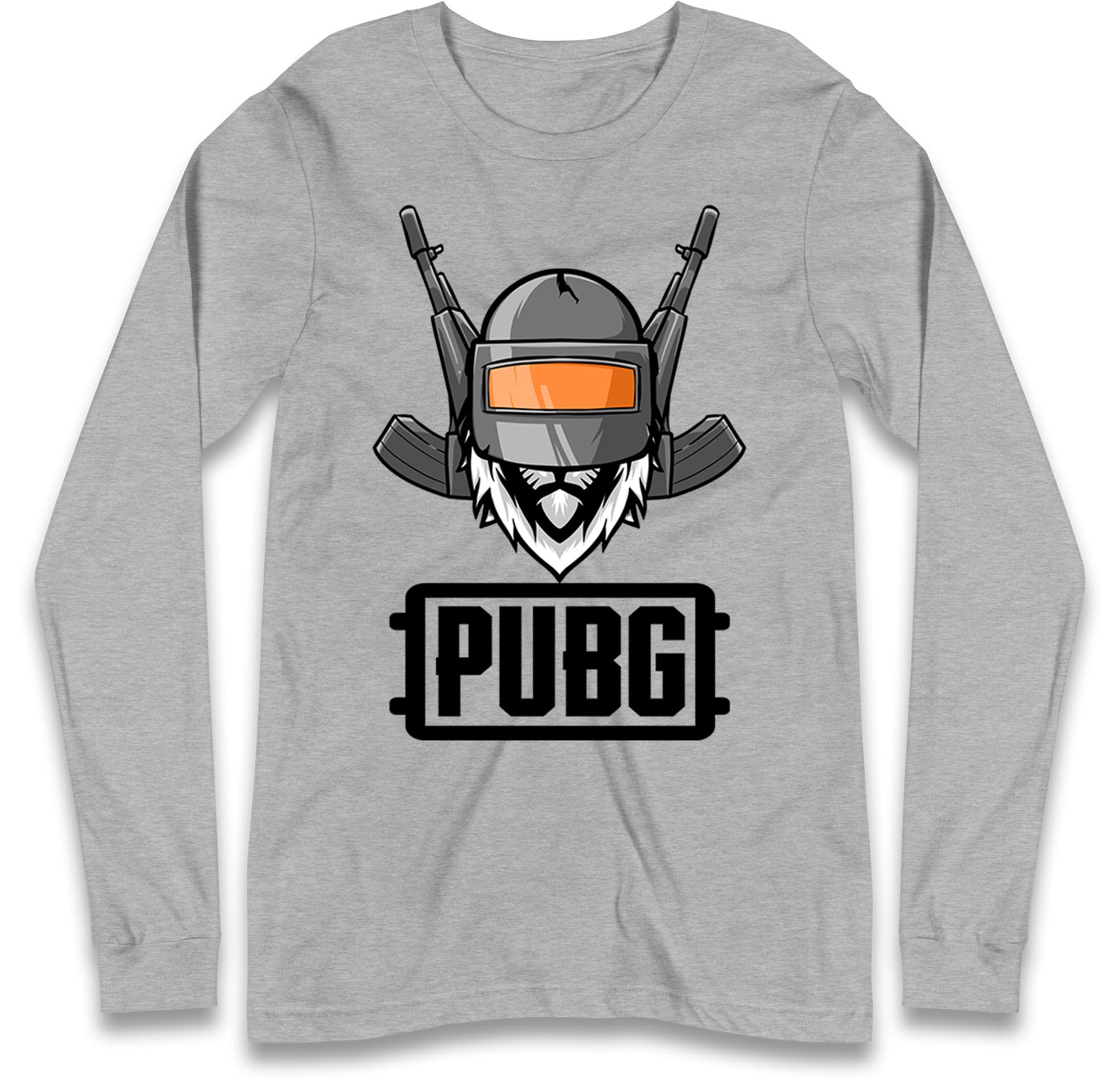 Pubg Helmet Long Sleeve T Shirt