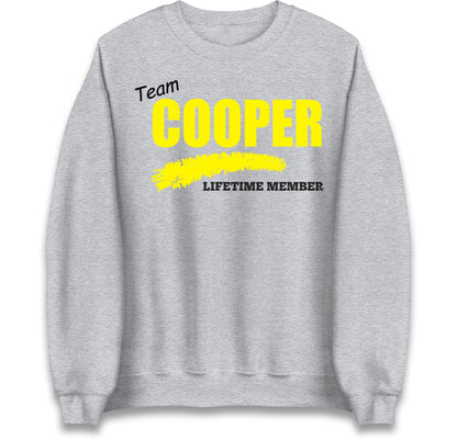 Team Cooper Lifetime Member kids Jumper