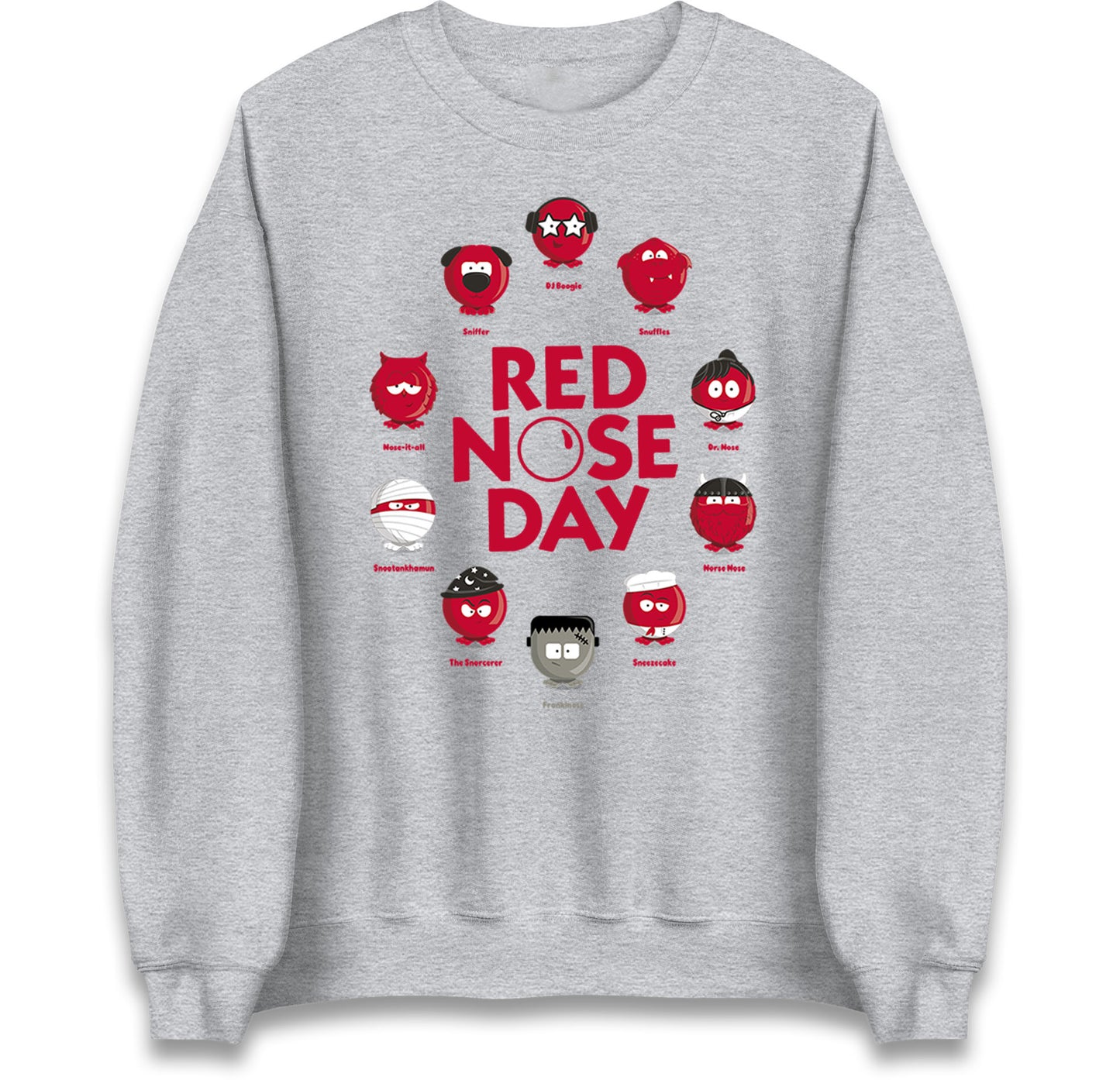 Red Nose Day Funny Noses Jumper