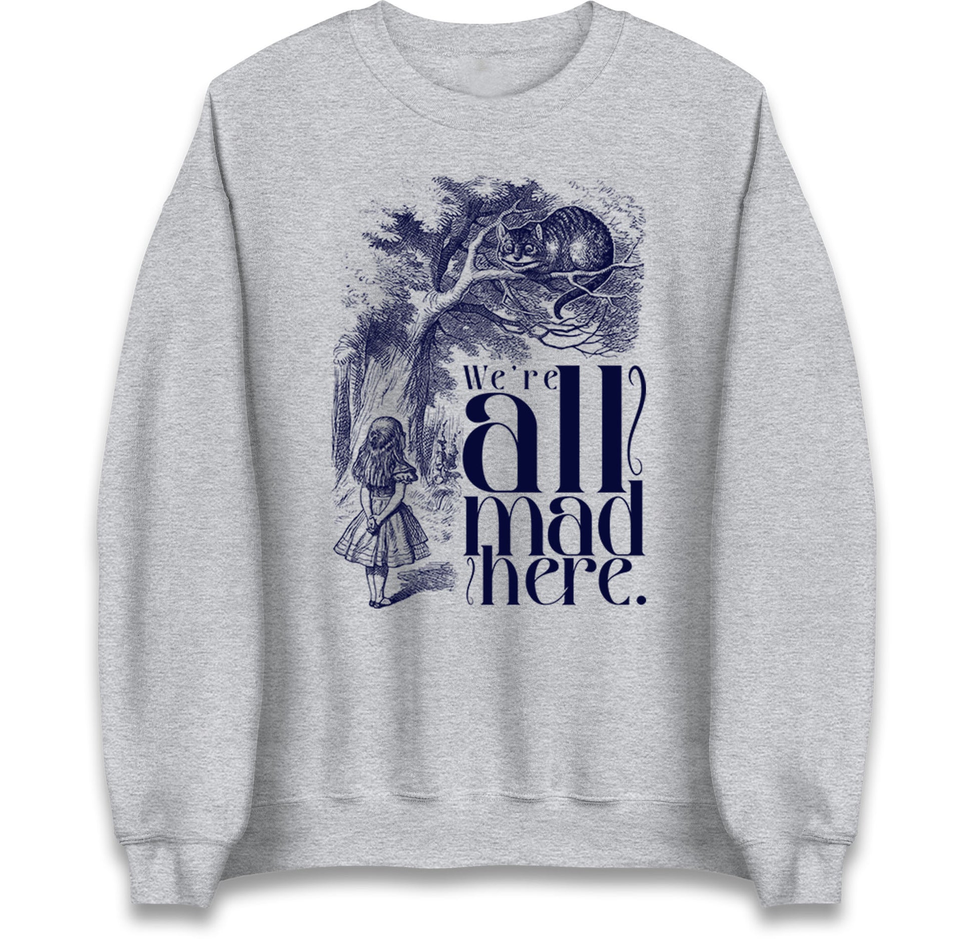 Alice And Cheshire Cat Jumper