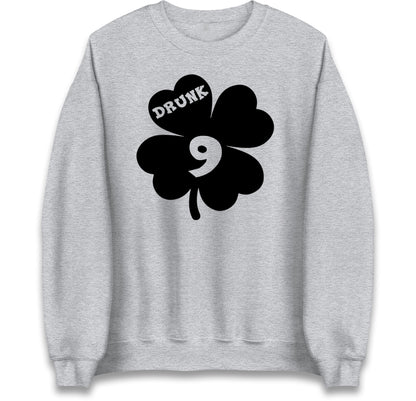 Drunk 9 St Patricks Day Jumper