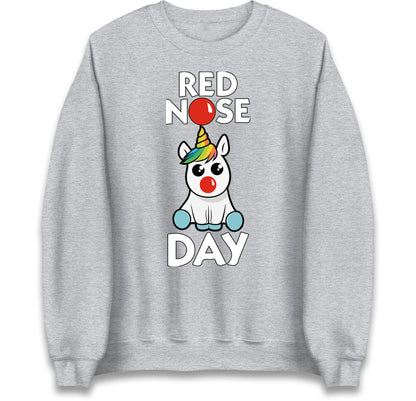 Red Nose Day Unicorn Jumper