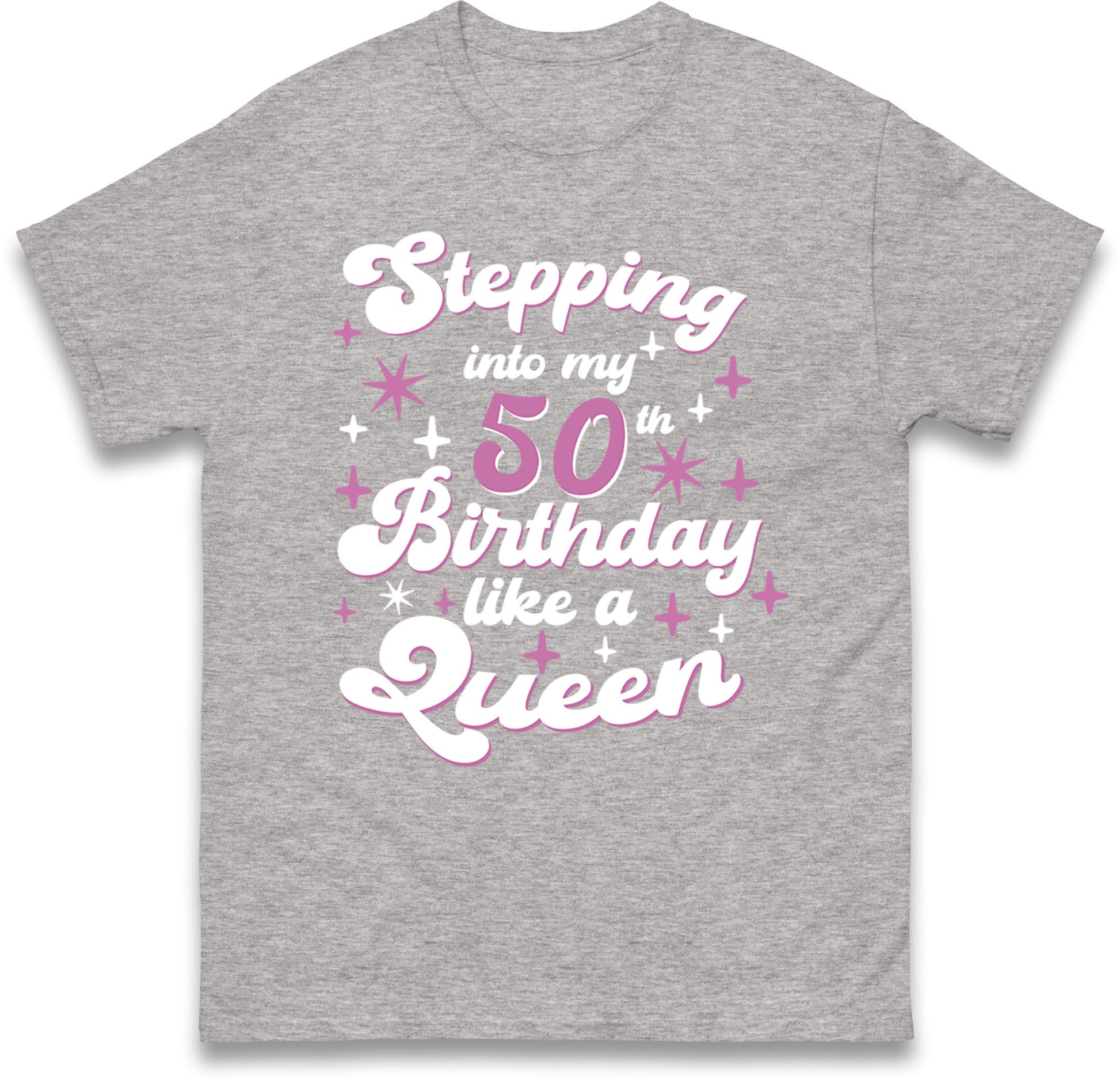 50th Birthday T Shirt for Women