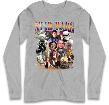 Star Wars Bootleg Long Sleeve T Shirt