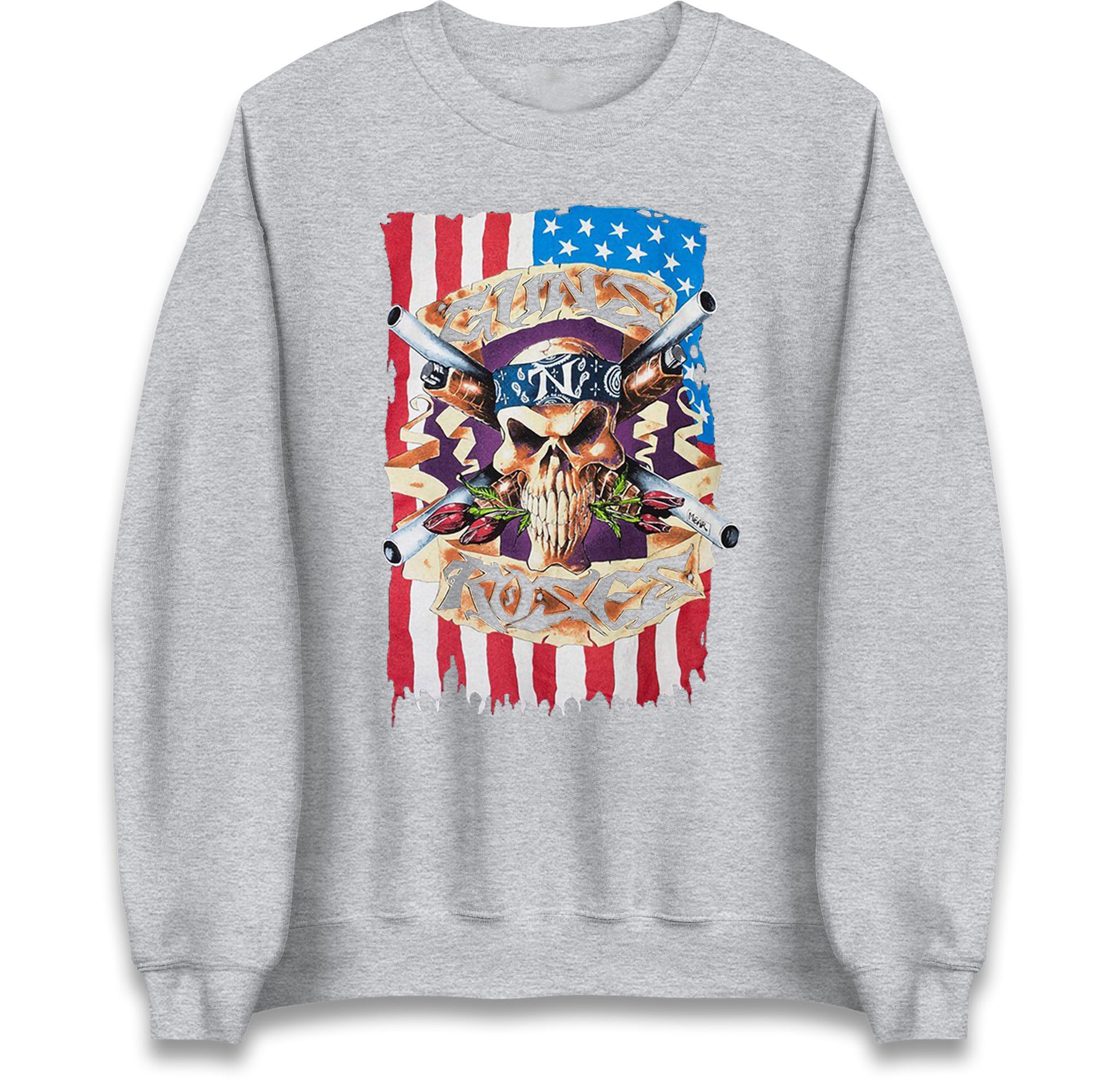 Guns N Roses American Flag Jumper