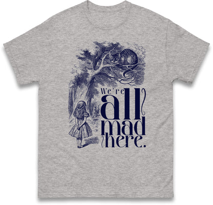 Alice And Cheshire Cat T Shirt