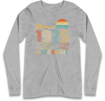 Vintage 50th Birthday Long Sleeve T Shirt
