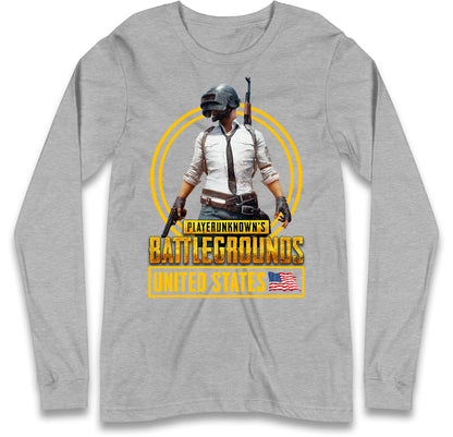 Player Unknown Battleground Long Sleeve T Shirt