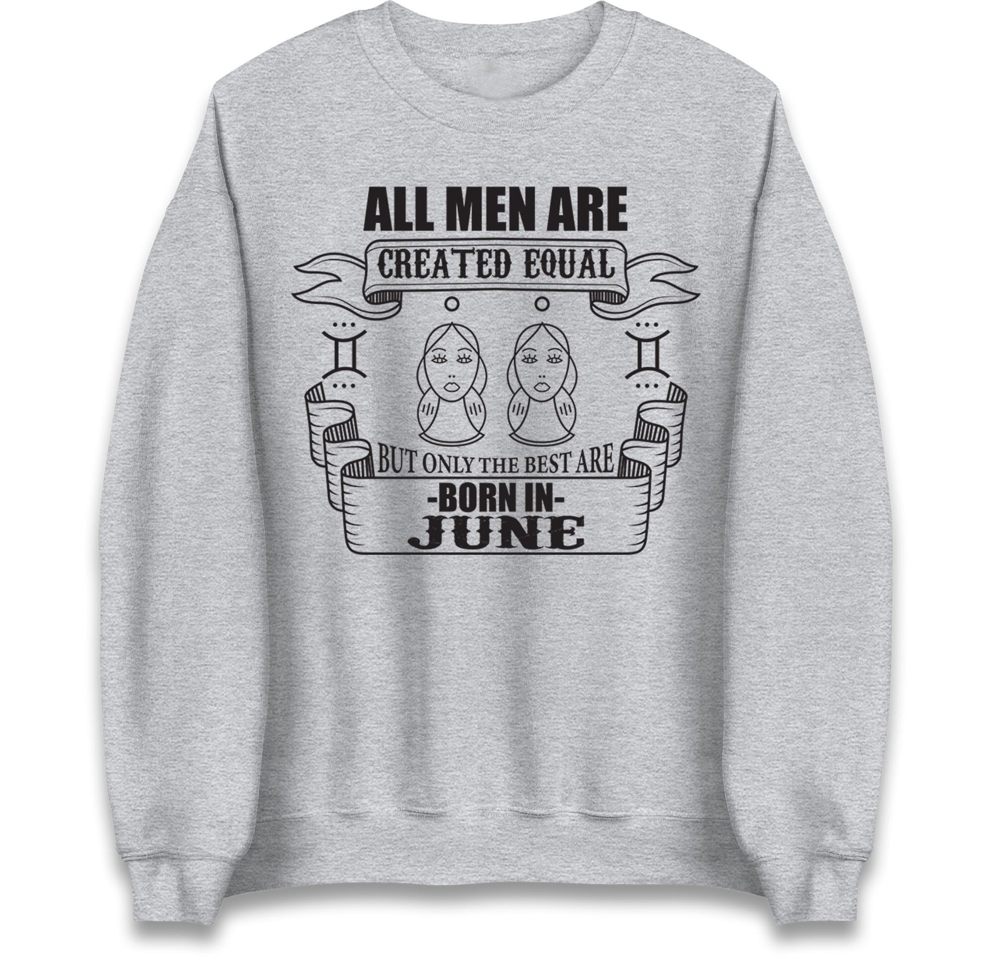 Born In June Birthday Jumper