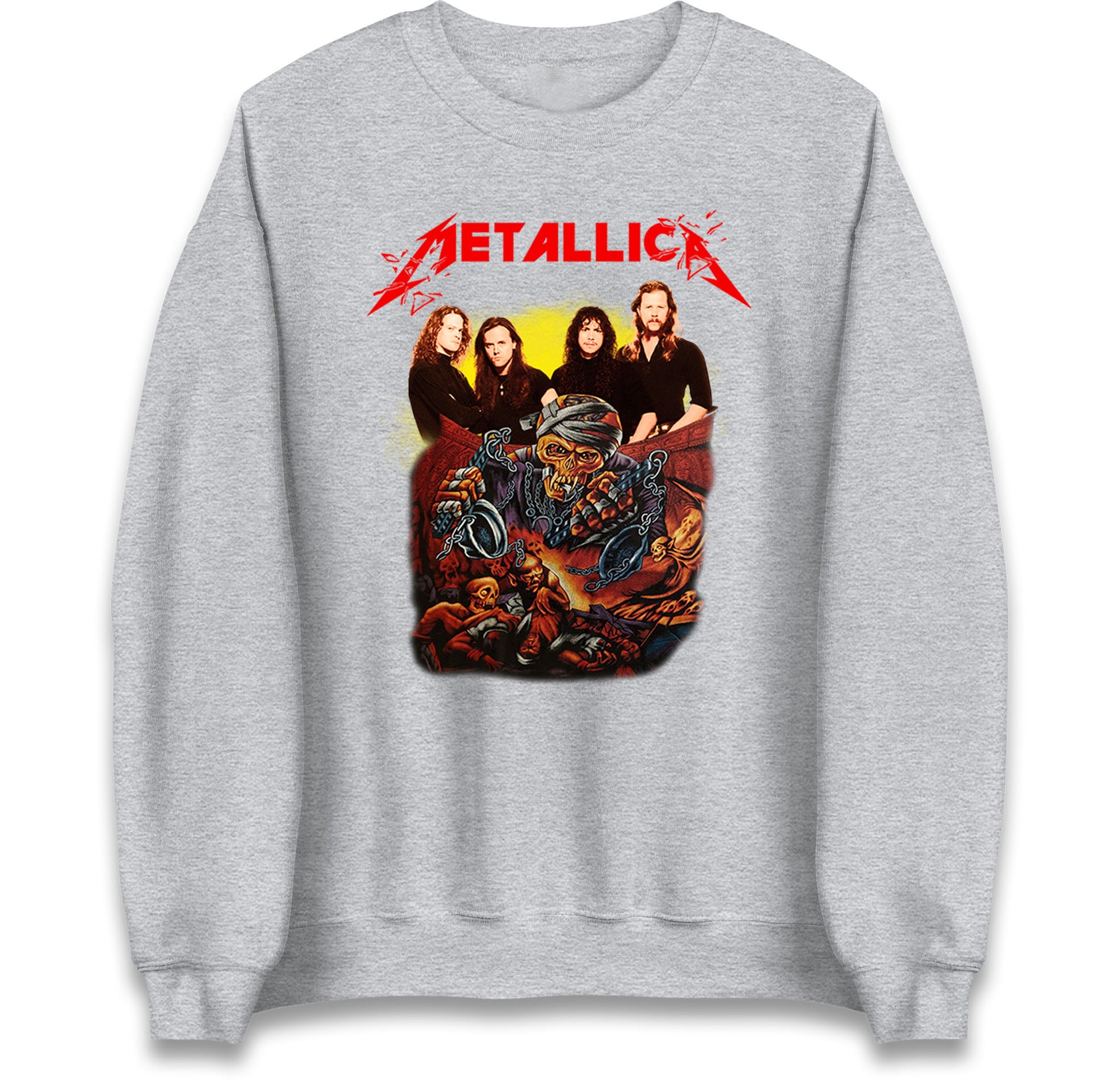 Metallica Skelington Jumper