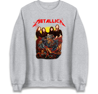 Metallica Skelington Jumper