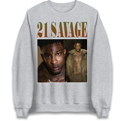 21 Savage Rapper Jumper