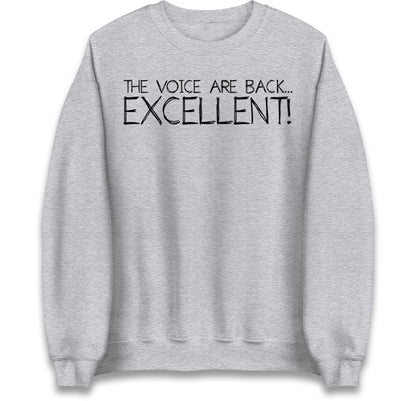 The Voice Are Back Excellent Jumper