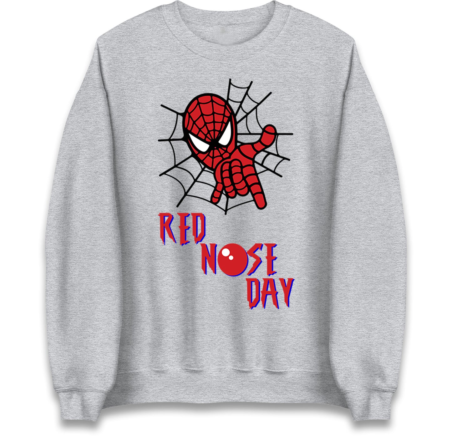Spider-Man Red Nose Day Jumper