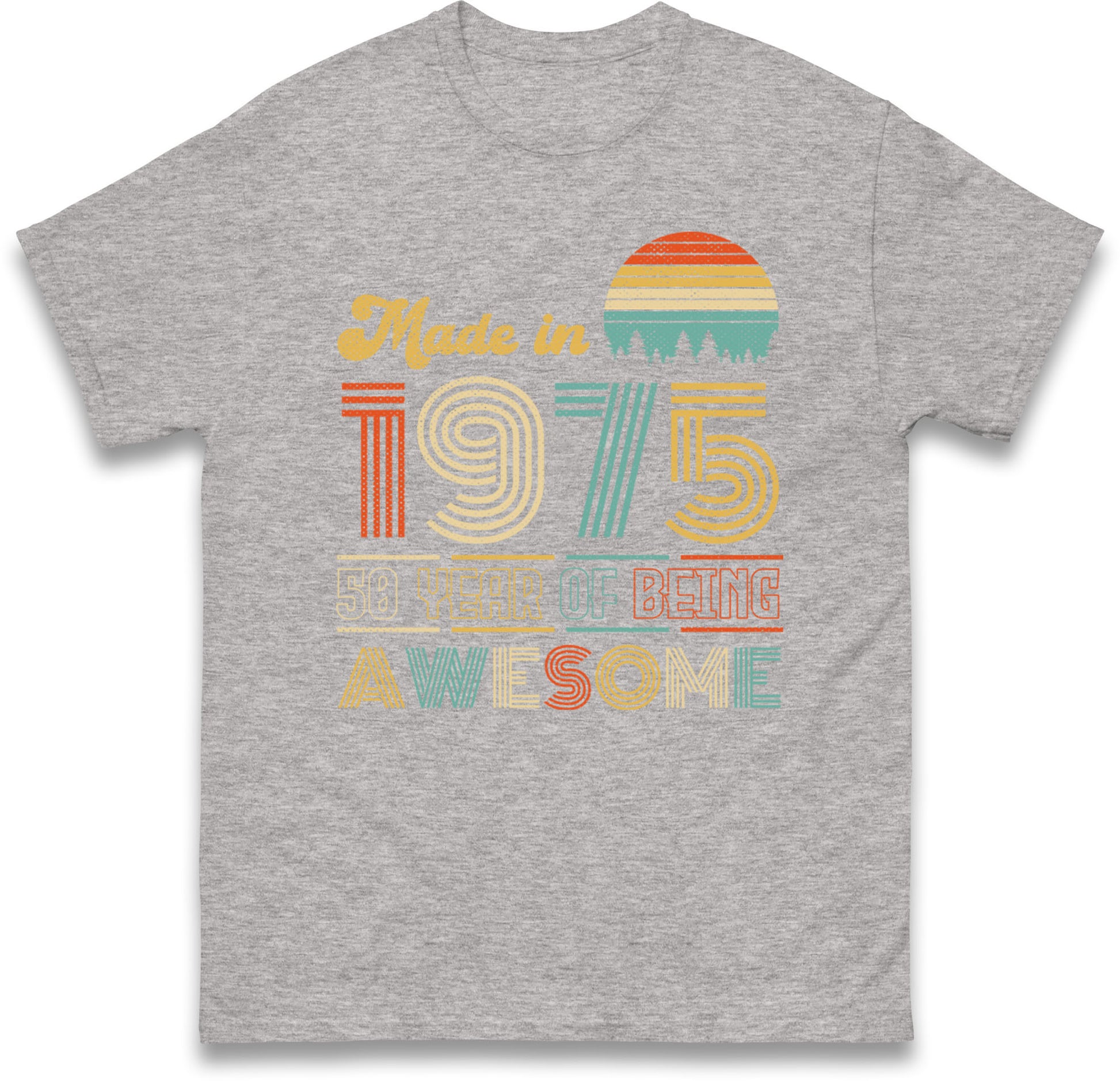 50th Birthday T Shirt Men