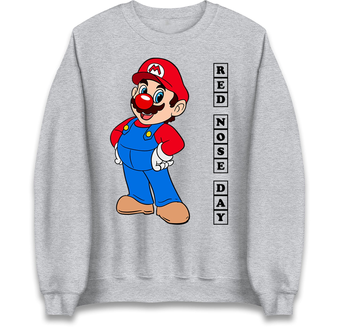 Super Mario Red Nose Day Jumper