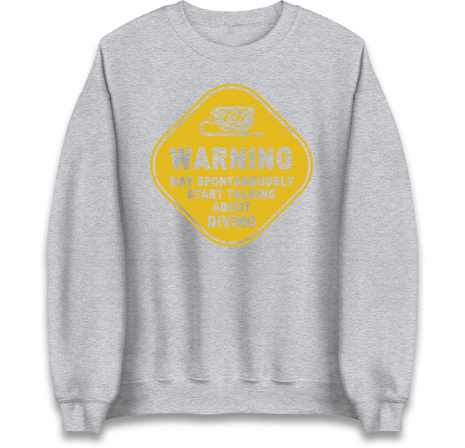 warning diving jumper
