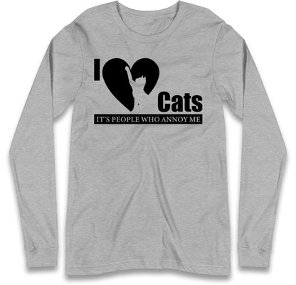 i love cats long sleeve t shirt