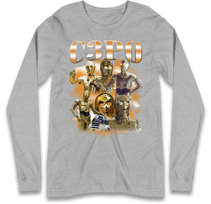 C-3PO Star Wars Long Sleeve T Shirt