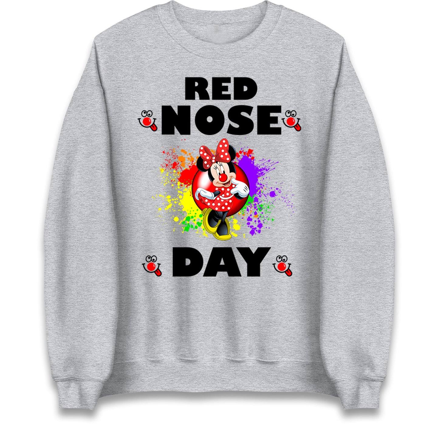 Red Nose Day Minnie Mouse Jumper