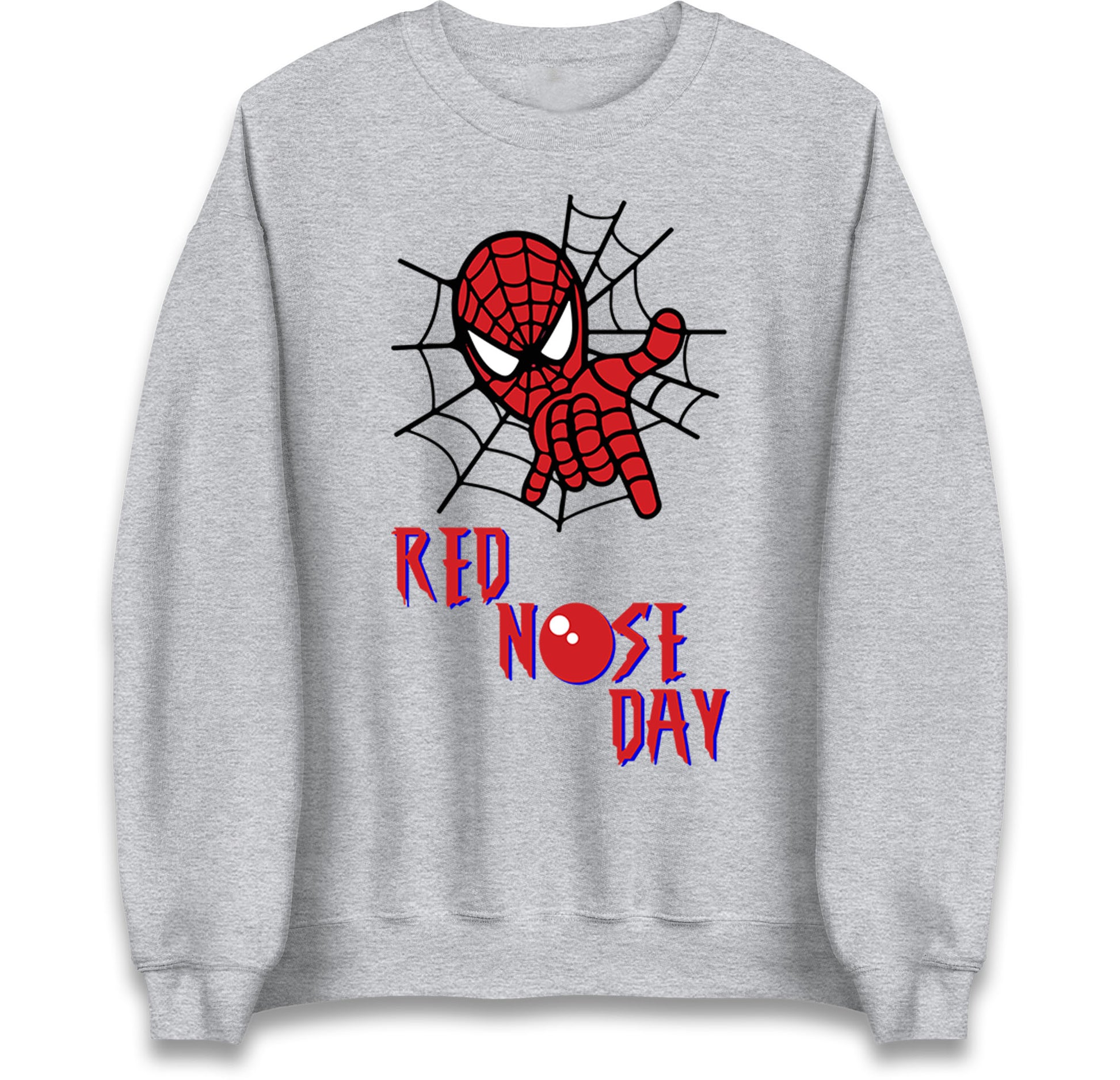 Spider Man Red Nose Day Jumper